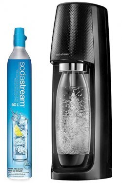  SodaStream - Botellas para bebidas carbonatadas delgadas de 5  litros, color negro, paquete de 2 unidades de 0.5 litros : Hogar y Cocina