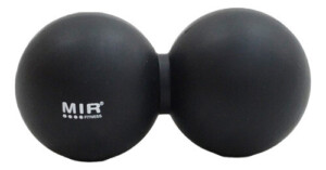 PELOTA LACROSSE MIR DOBLE MASAJEADORA NEGRA