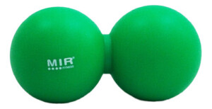 PELOTA LACROSSE MIR DOBLE MASAJEADORA VERDE