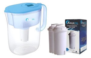 JARRA PURIFICADORA AQUATAL JASMINE 2,4 LITROS + 2 FILTROS EXTRA
