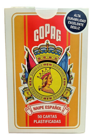 MAZO DE CARTAS ESPAÑOLAS COPAG BARAJA PLASTIFICADA