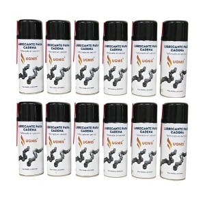 LUBRICANTE TEFLONADO EN AEROSOL PARA CADENAS DE BICICLETAS/MOTOS X 12