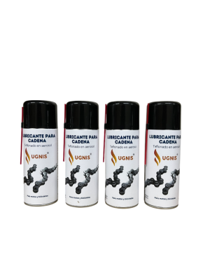 LUBRICANTE TEFLONADO EN AEROSOL PARA CADENAS DE BICICLETAS/MOTOS X 4