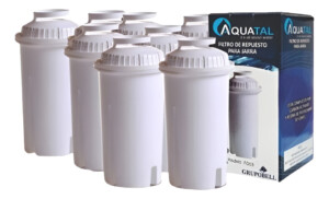 PACK DE OCHO FILTROS REPUESTO AQUATAL