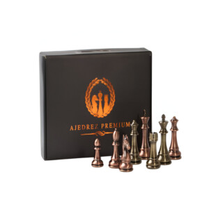 AJEDREZ BISONTE PROFESIONAL C/PESO BRONCE/COBRE