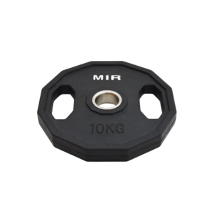 DISCO OLÍMPICO 10 KG MIR 50 MM DOBLE AGARRE HEXAGONAL